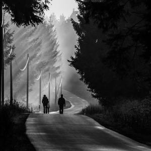 walking by Helmut Hess